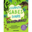 CUANTO SABES SOBRE DINOSAURIOS