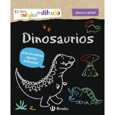 MI LIBRO MAGICO DE DIBUJO DINOSAURIOS