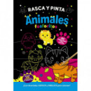 RASCA Y PINTA ANIMALES FOSFORITOS