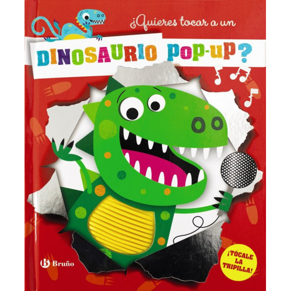 QUIERES TOCAR A UN DINOSAURIO POP UP