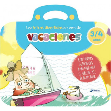 LAS LETRAS DIVERTIDAS SE VAN DE VACACIONES. 3-4 AÃƒÂ‘OS