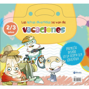 LAS LETRAS DIVERTIDAS SE VAN DE VACACIONES. 2-3 AÃƒÂ‘OS