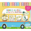 Vamos al cole con las letras divertidas