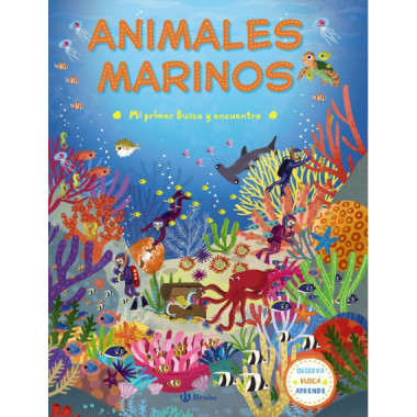 Mi primer Busca y encuentra. Animales marinos