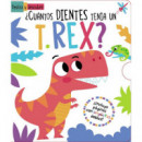 CUANTOS DIENTES TENIA UN T REX