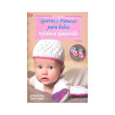 Gorros y patucos para bebÃƒÂ©s tejidos a ganchillo