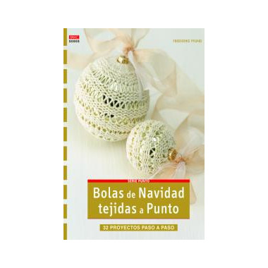 Bolas de Navidad tejidas a punto