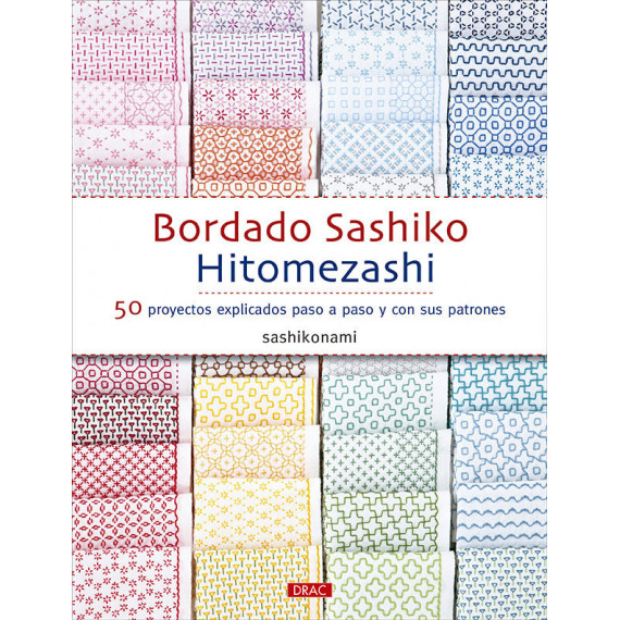 Bordado sashiko hitomezashi