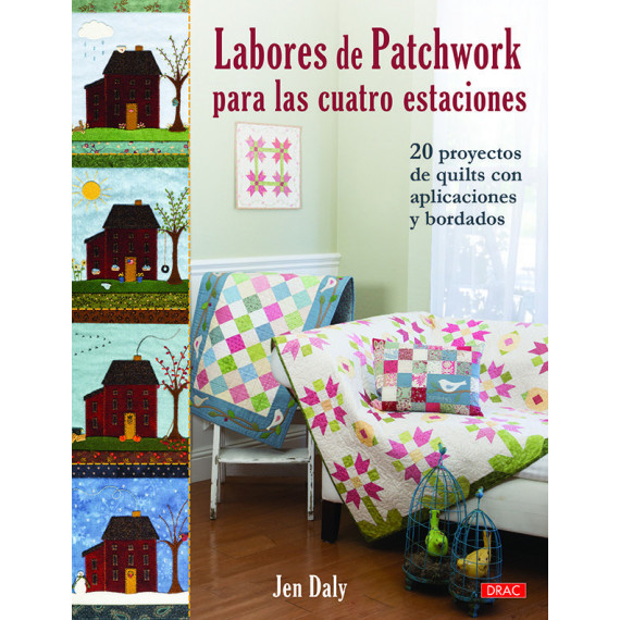 Labores de patchwork para las cuatro estaciones