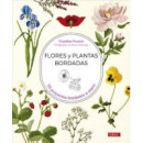 FLORES Y PLANTAS BORDADAS