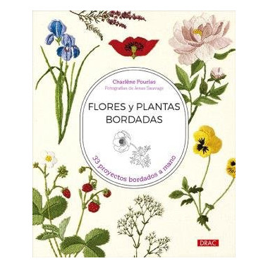 FLORES Y PLANTAS BORDADAS