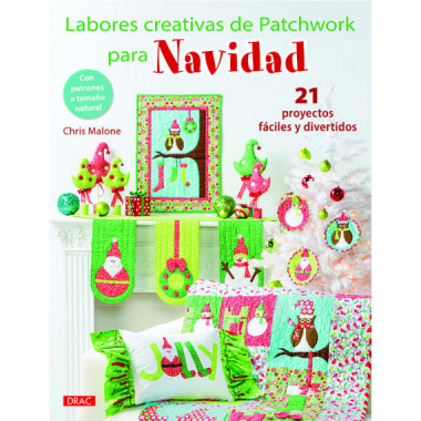 Labores creativas de patchwork para navidad