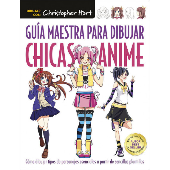 GuÃÂ­a maestra para dibujar chicas Anime