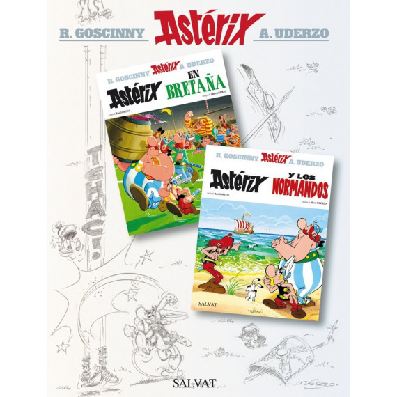 AstÃÂ©rix en BretaÃÂ±a y AstÃÂ©rix y los normandos. ÃÂlbum doble