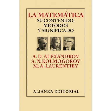 La matemÃƒÂ¡tica: su contenido, mÃƒÂ©todos y significado