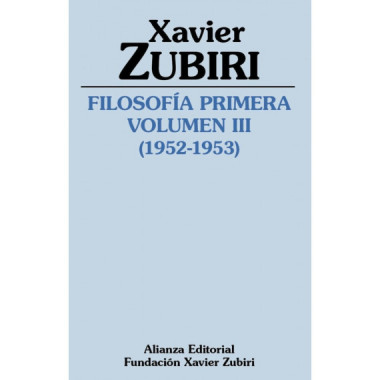 FILOSOFIA PRIMERA 1952 1953 VOLUMEN III