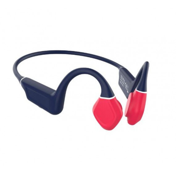 LEOTEC Auriculares Inalambricos Deportivos Kuri Azul y Rojo BLUETOOTH