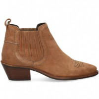 Botin Mini Cowboy ante Marron  VEXED SHOES COMPANY