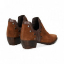 Botin Cowboy Tachas ante Marron  VEXED SHOES COMPANY