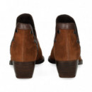 Botin Cowboy Tachas ante Marron  VEXED SHOES COMPANY