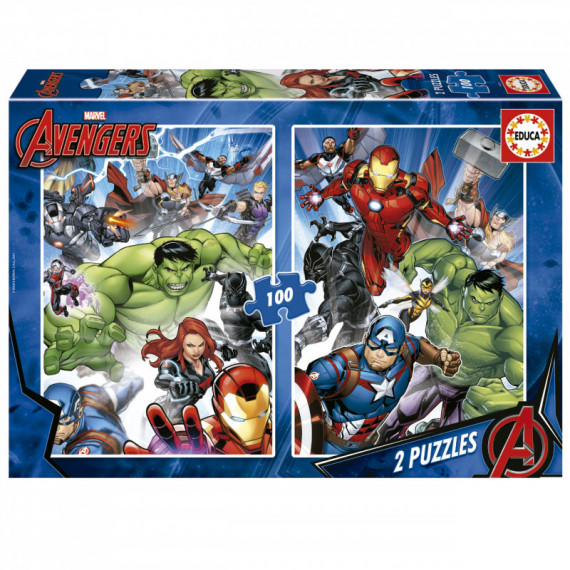 Puzzle Vengadores 2 X 1  MARVEL