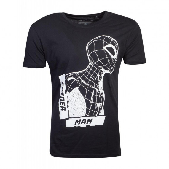 Camiseta Spider Man Cara  DIFUZED