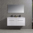 MUEBLE BAÑO SERIE TULIPAN GABINETE 120X46X54CM ESPEJO 120X60CM BENOTTI