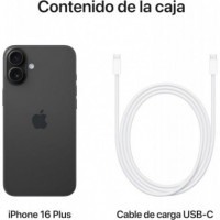 Teléfono Iphone 16 Plus 128GB Negro  APPLE