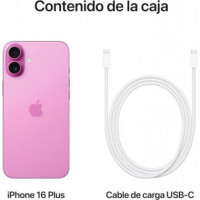 Teléfono Iphone 16 Plus 128GB Rosa  APPLE