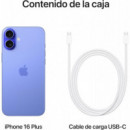 Teléfono Iphone 16 Plus 128GB Azul Ultramar  APPLE