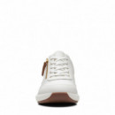 CLARKS Zapatillas Blancas 26167372-WHITE