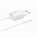 SAMSUNG Cargador Usb-c 3A Blanco  Maximo 25W