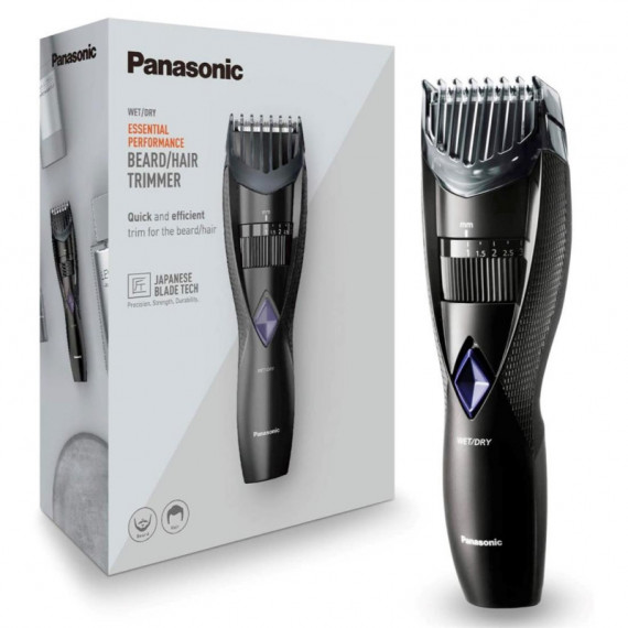 PANASONIC ER-GB37-K503 Cortapelo y Barba Recargable Wet & Dry