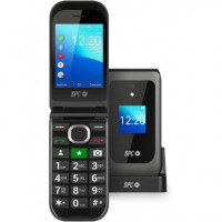 SPC Telefono Movil Basico de Tapa Jasper 2 4G con Whatsapp y Base de Carga 2327N