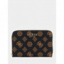 Cartera Laurel con Logotipo 4G y Peony de GUESS