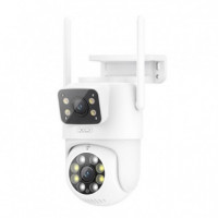 Camara Wifi Exterior Dual Motorizada CR06 XO