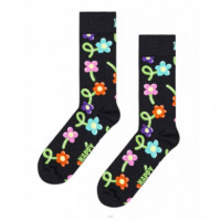 Calcetines HAPPY SOCKS Black Balloon Flower