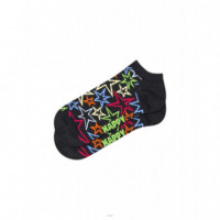 Calcetines HAPPY SOCKS Low Black Mega Star