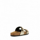 GEOX Sandalias Brionia Oro D35LSL 000BN-C2012