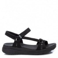 XTI Sandalias Negras 141203-NEGRO