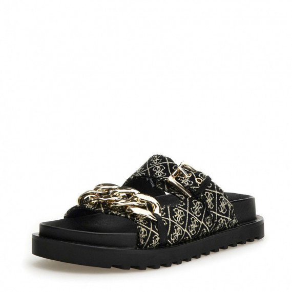 GUESS Sandalias Negras FL6FAT FAL03-BLKPL