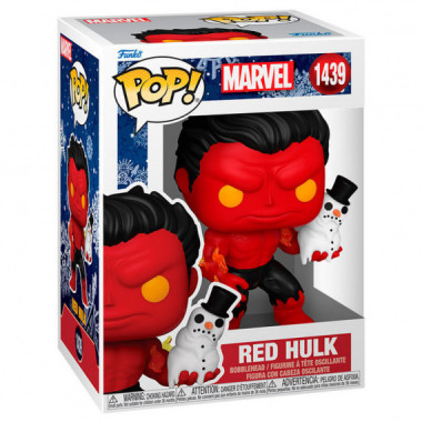 Funko POP Marvel Red Hulk with Snowman