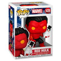 FUNKO Pop Marvel Red Hulk With Snowman