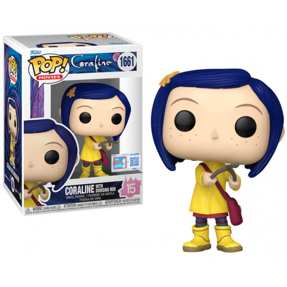 Funko Pop Coraline Coraline With Dowsing Rod Exclusive 1661