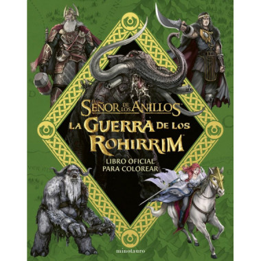 la Guerra de los Rohirrim: Libro Oficial para Colorear