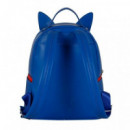 Mochila Infantil con Bolsillo Heady Sonic Face  KARACTER MANIA