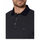 Polos Pique Microprint Reg Polo  TOMMY HILFIGER