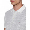 Polos Pique Microprint Reg Polo  TOMMY HILFIGER