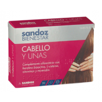 Sandoz Bienestar Cabello y Uñas 30 Capsulas  SANDOZ FCA