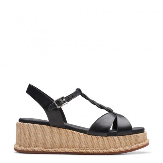 CLARKS Sandalias Negras 261763914-BLACK